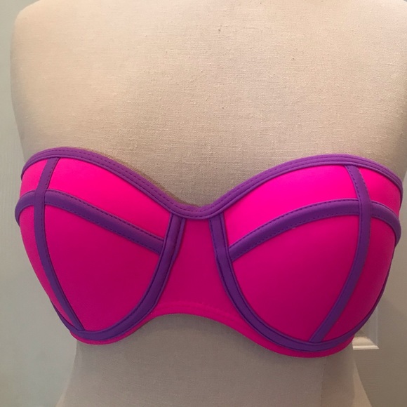 Bikini set pink/purple size medium NWOT - Picture 9 of 10